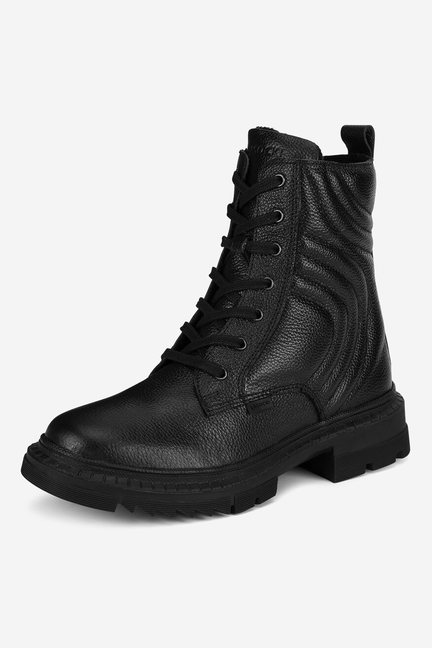 Šněrovací vyšší obuv Lasocki Young ČERNÁ - 5905588884781
