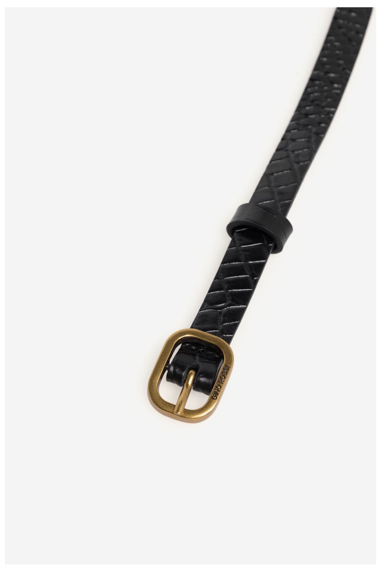 Női öv Gino Rossi BLYL23006 FEKETE