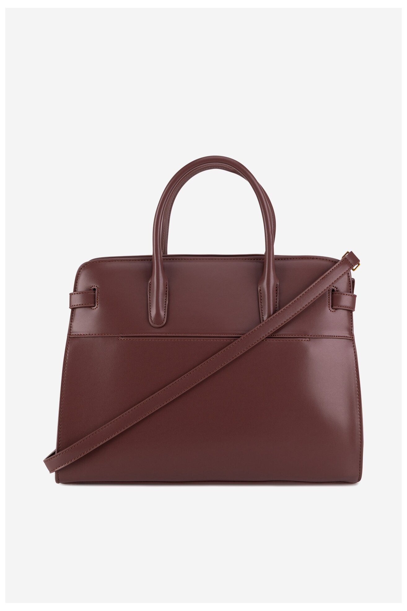 Сумка З Ремінцем Gino Rossi AW02 ТЕМНО-КОРИЧНЕВИЙ