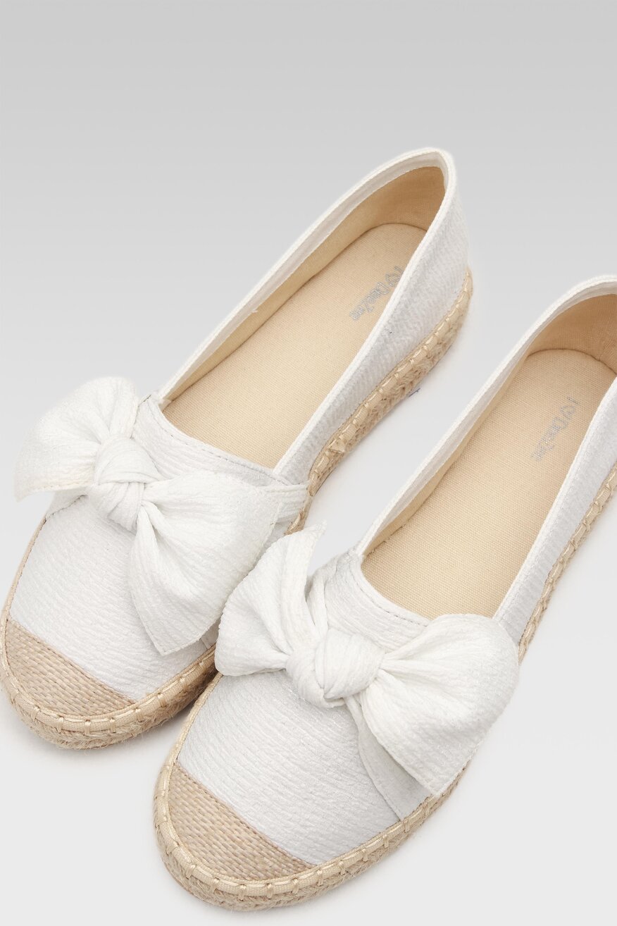 DeeZee - Espadryle białe - 5904862859927