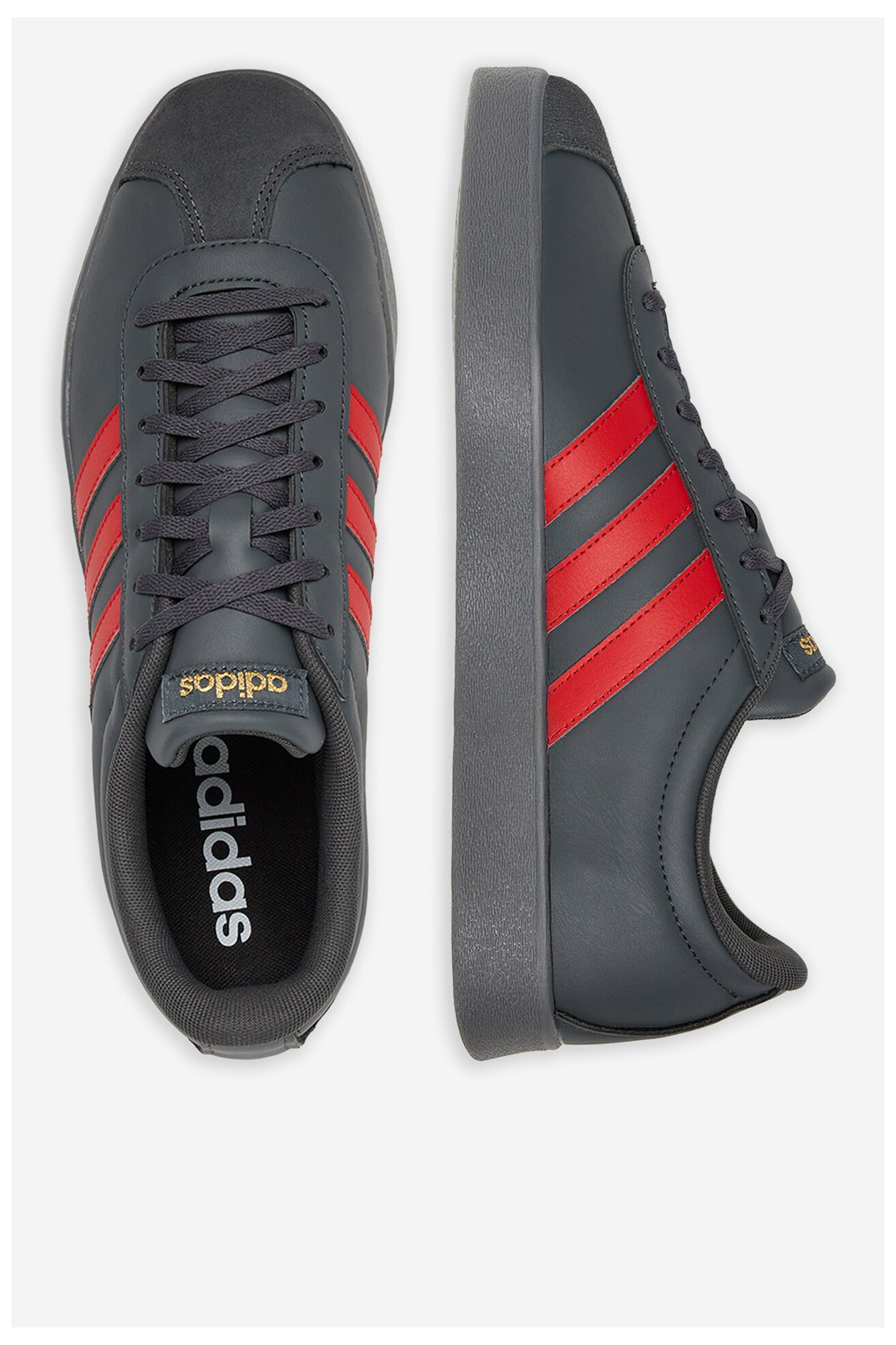 Sportcipő adidas VL COURT BASE JR2211 SZÜRKE