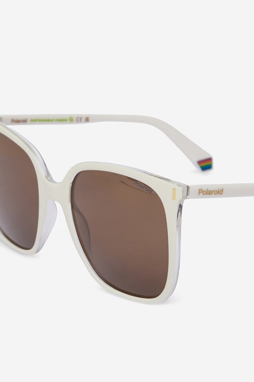 
                        Okulary damskie Polaroid C PLD 6218/S/X Biały - 5906751909409