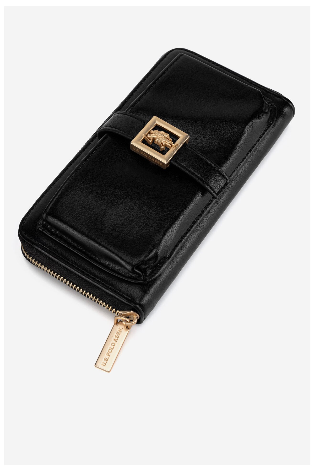 Дамски портфейл U.S. POLO ASSN. WIUXT8505WVP ЧЕРЕН