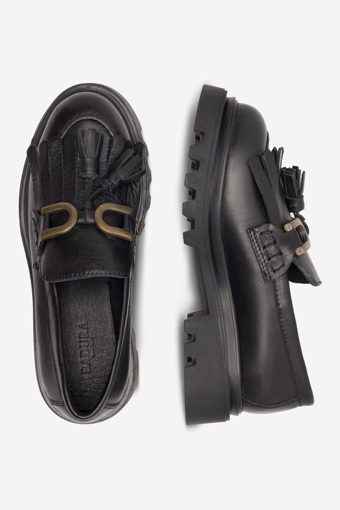 Мокасини Badura 22SS24 ЧЕРЕН