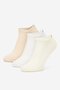 Čarape ROXY AS_ROXY_09S_SS25 (3-PACK) BEŽ