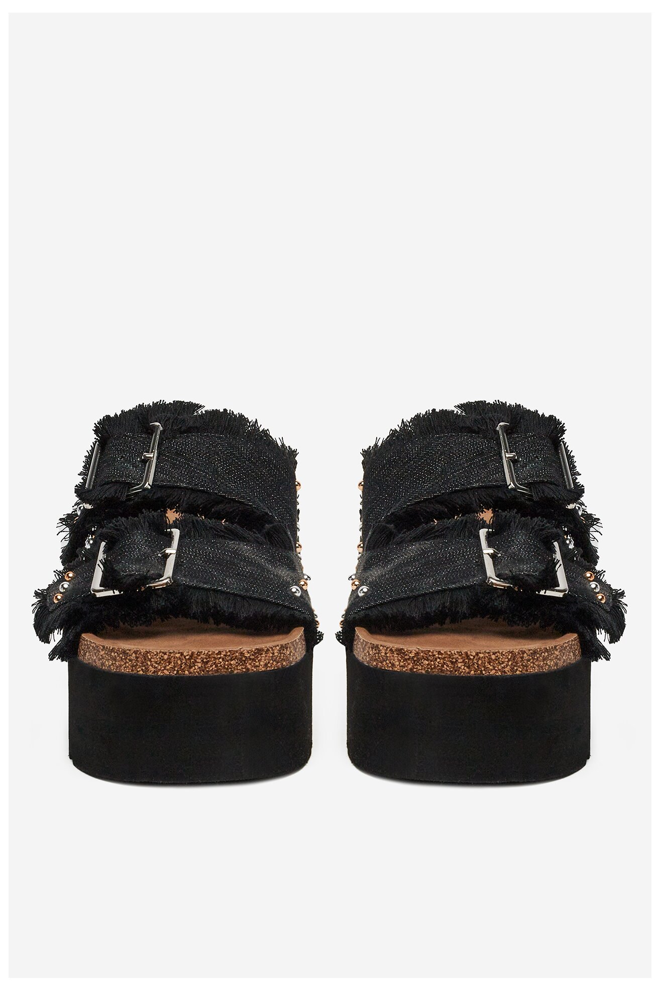 Șlapi DeeZee LB-P1748 NEGRU