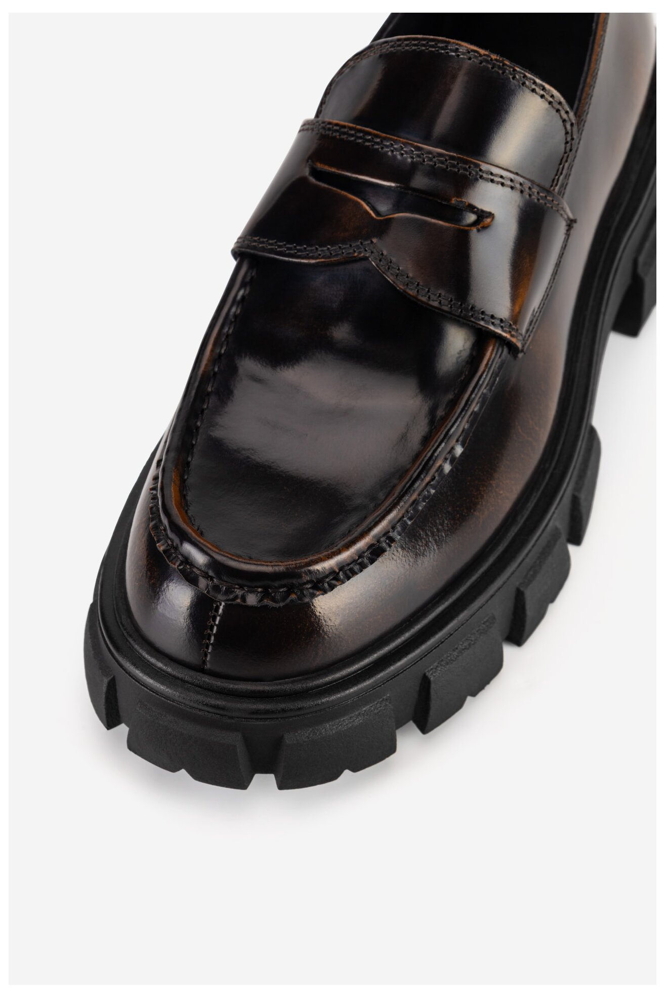 Mocasini Badura ELANA-01WI-002 MARO ÎNCHIS