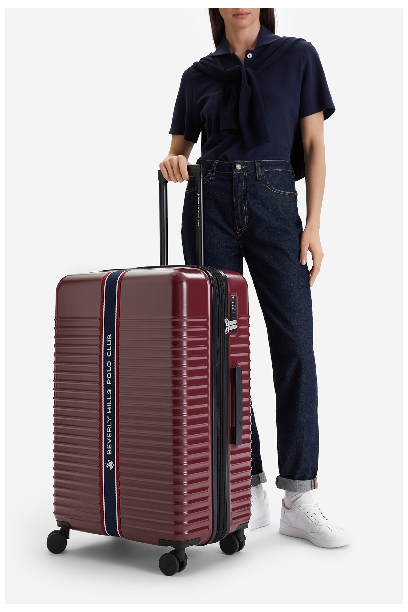 Kofer Beverly Hills Polo Club CEO-BHPC-L-007-08-BURGUNDY BORDO