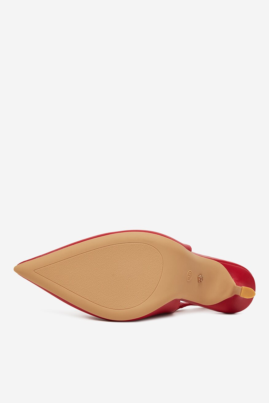 Pantofi cu toc DeeZee ROŞU - 5906751154755