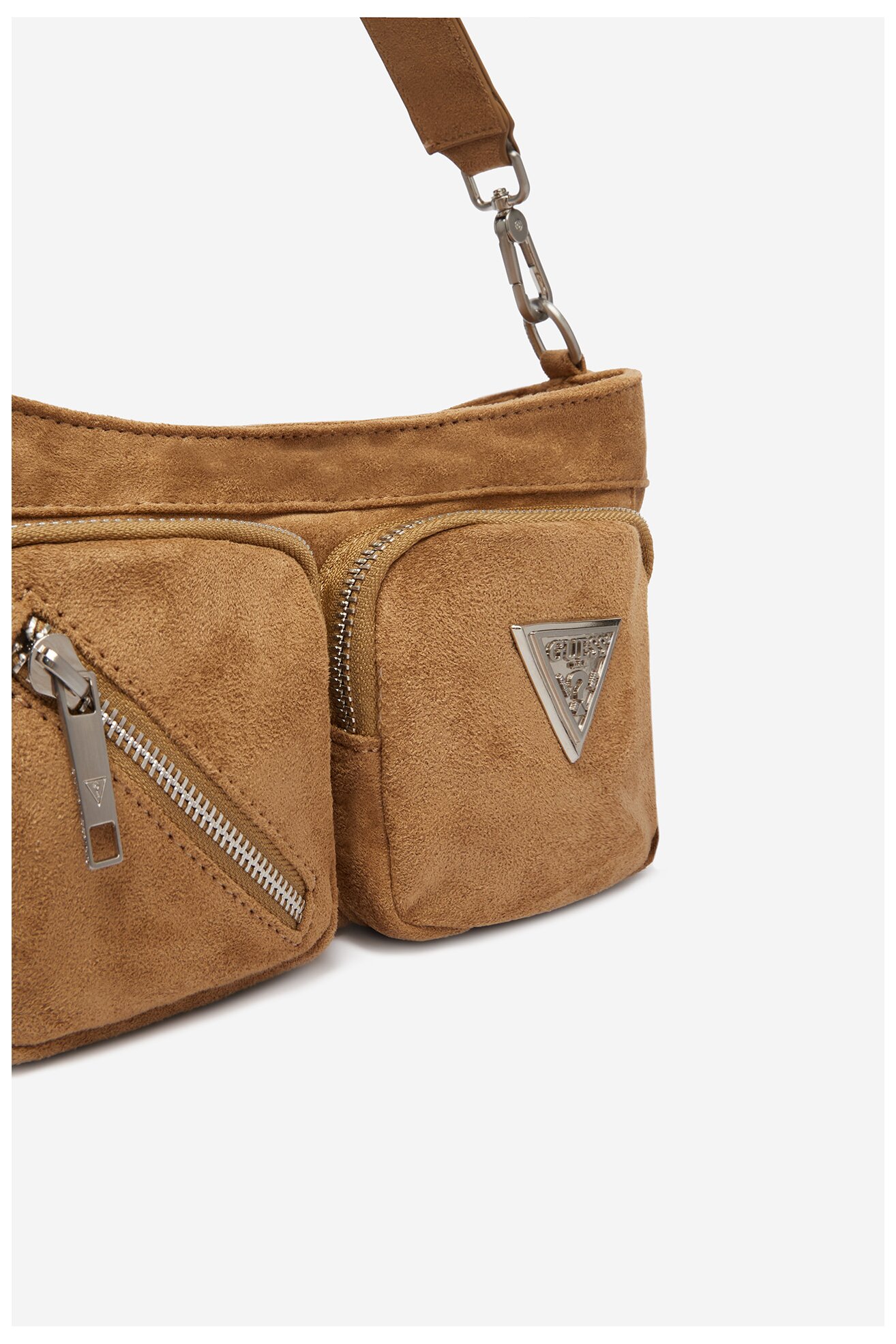 Дамска чанта GUESS JEANS CWBEO-GUESS-B-007-09 ТЪМНОБЕЖОВ