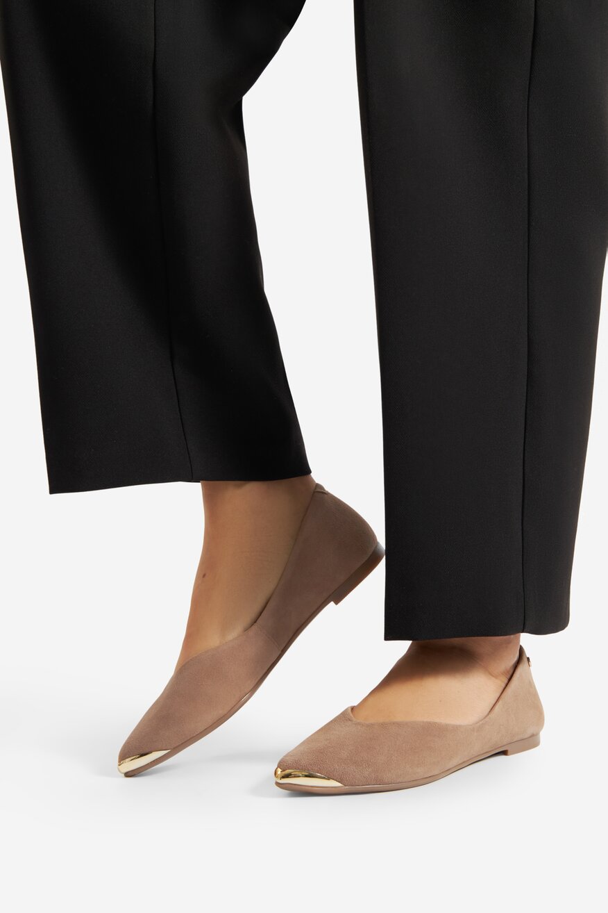 Lasocki - Baleriny zamszowe - 5905588799757