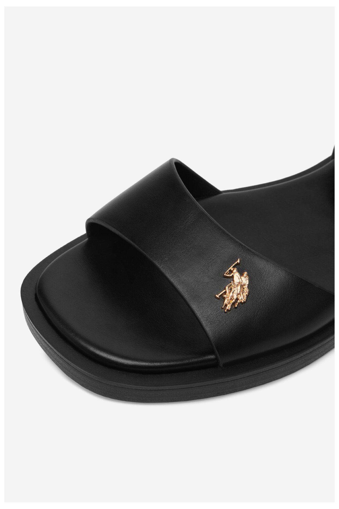 Sandały U.S. POLO ASSN. EO-MARINA001W/6Y1 Czarny