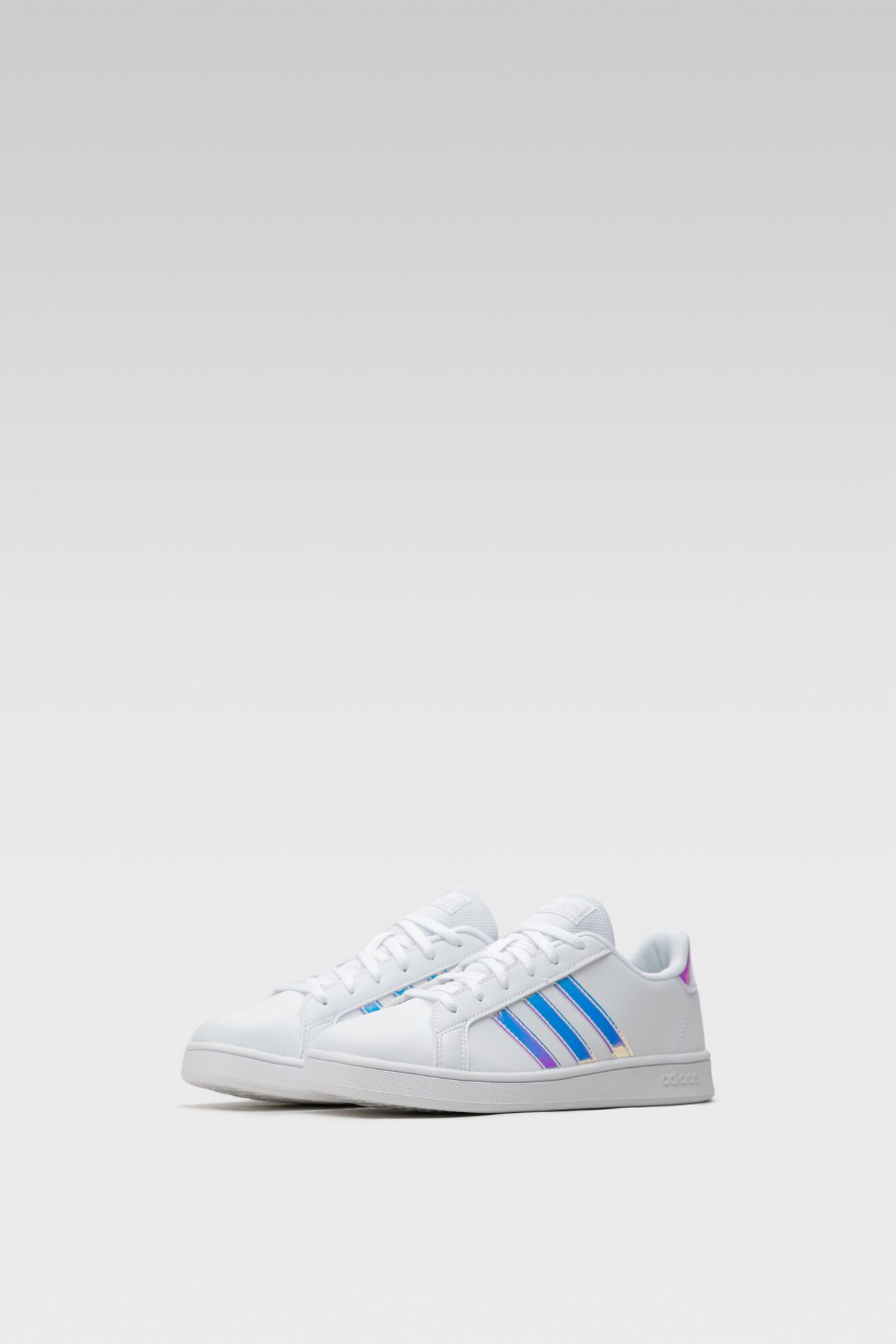 Obuwie sportowe adidas GRAND COURT K FW1274 Biały