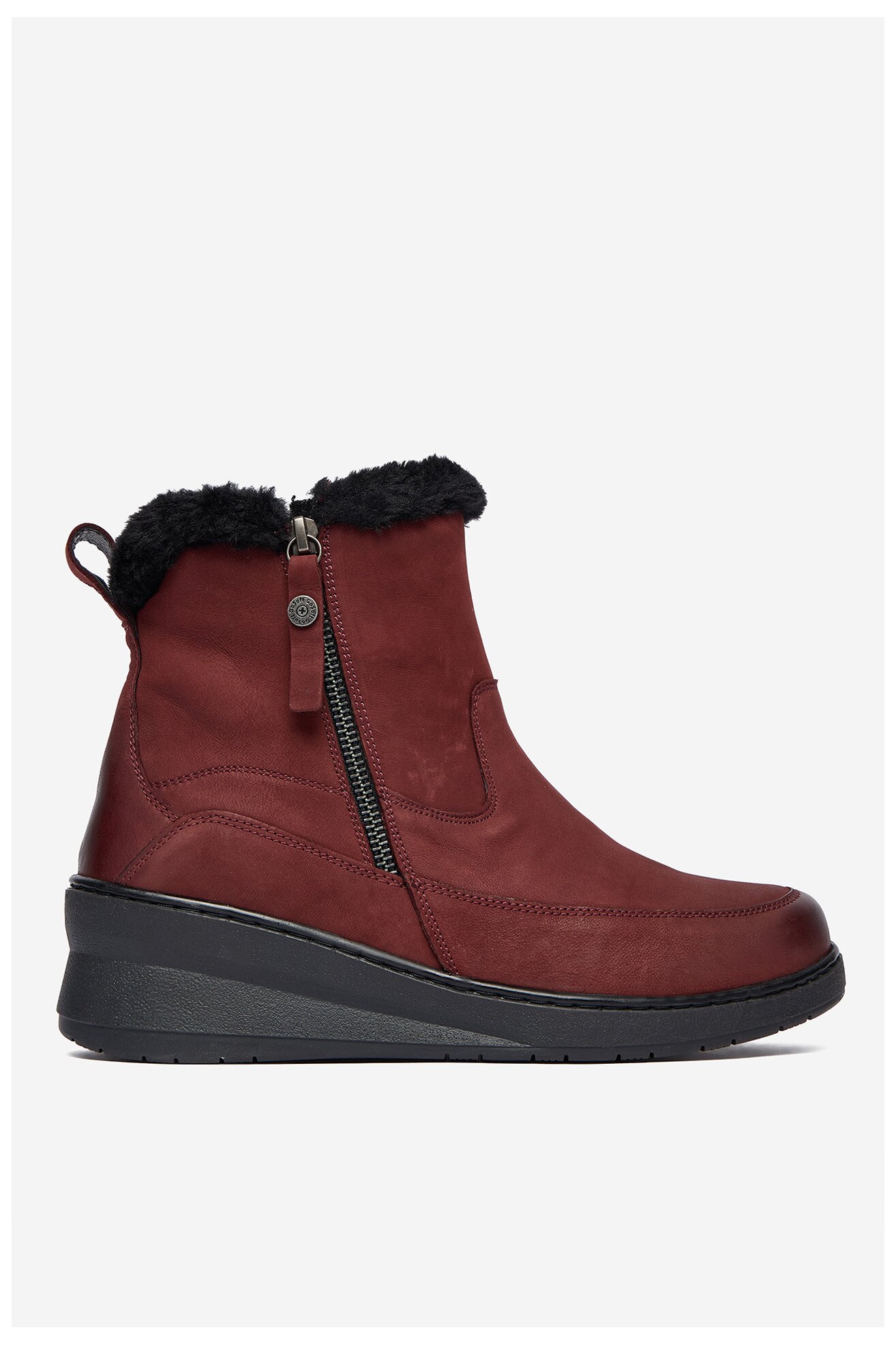 Kratke čizme Go Soft CEO-WI23-NUREN-01 BORDO