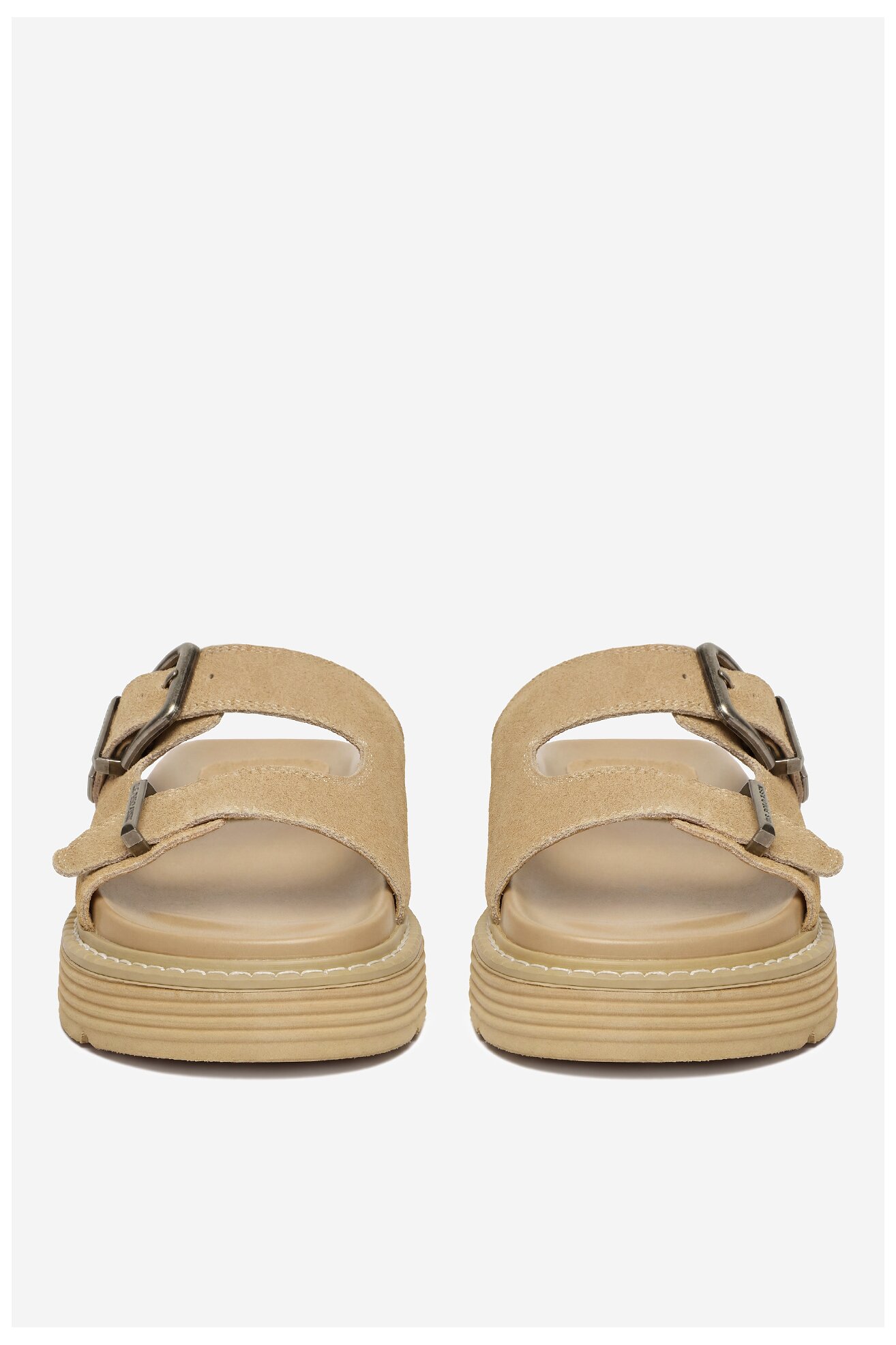 Klapki U.S. POLO ASSN. EO-TANIA001W/6S1 Beżowy