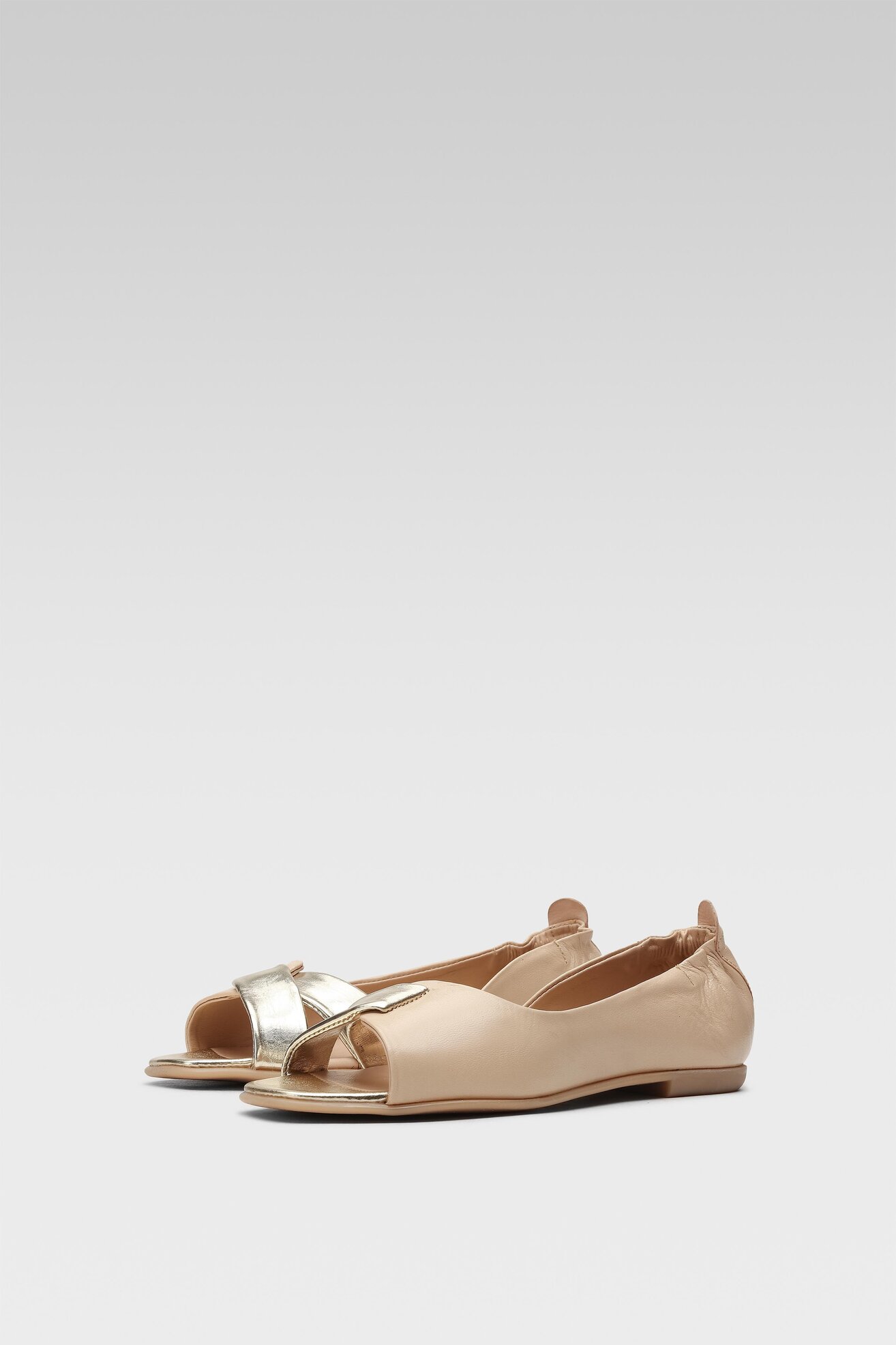 Baleriny Lasocki FLOWER WI23-FLOWER-02 Beżowy