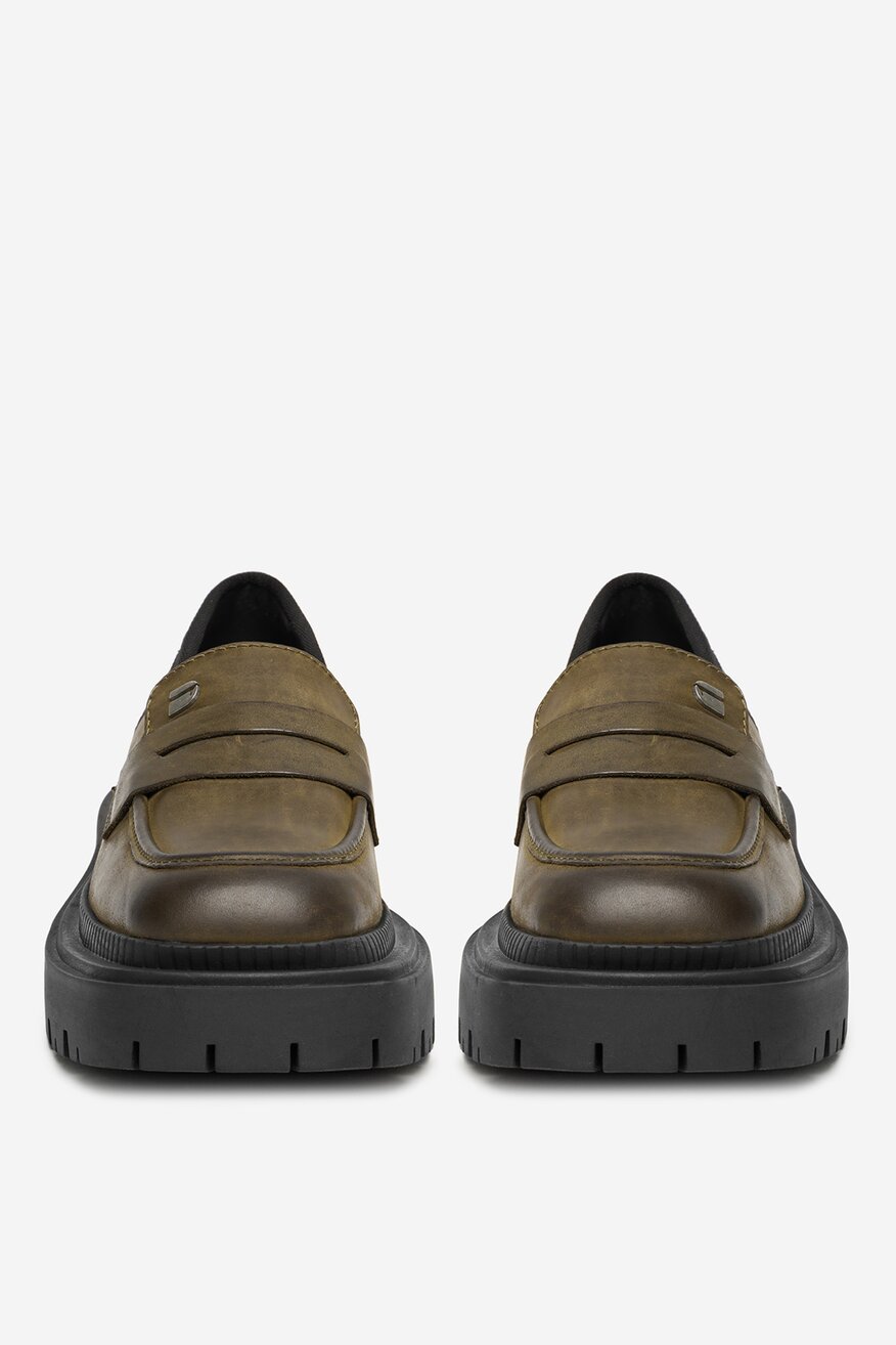 G-STAR RAW - Loafersy skórzane - 5906751395301
