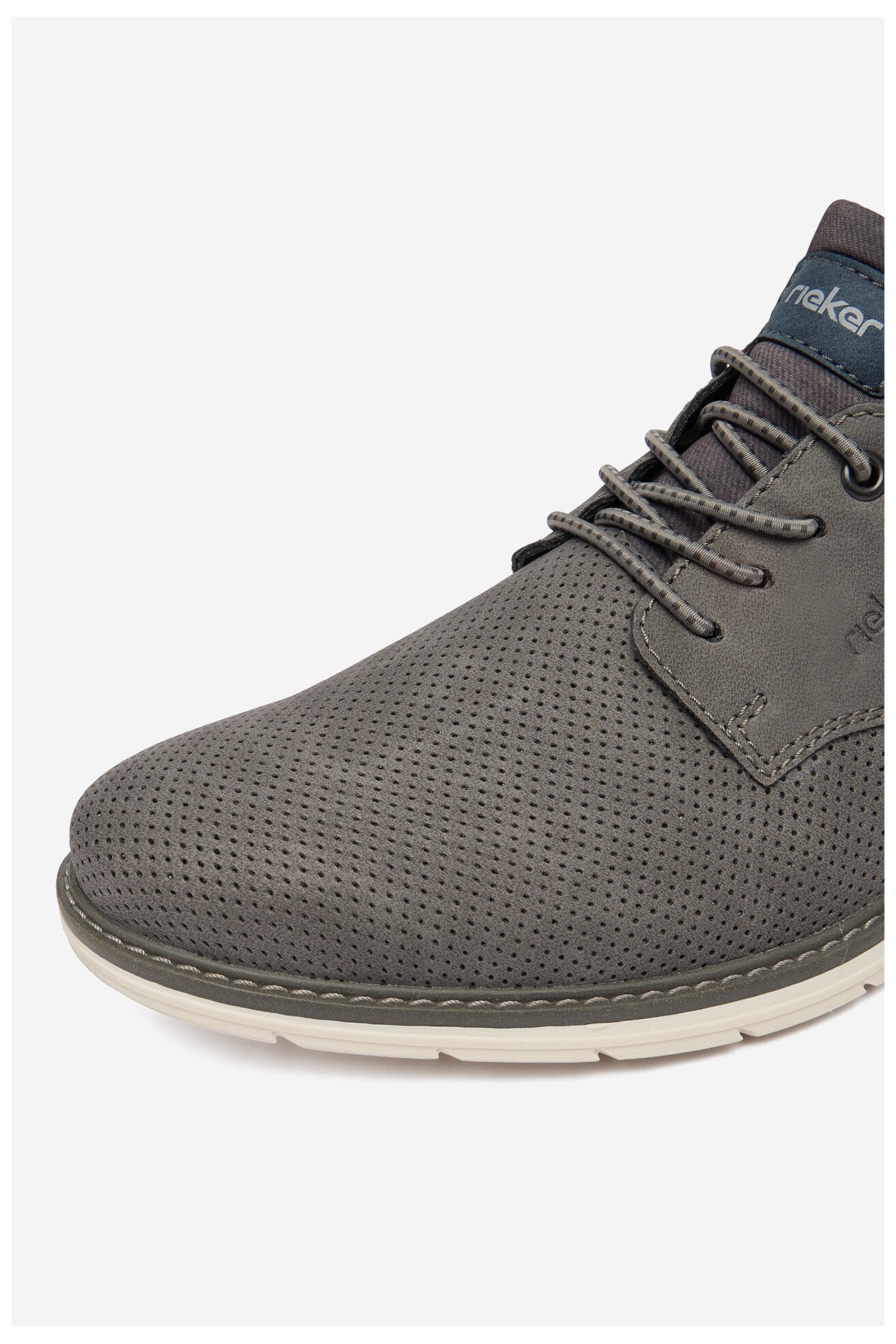 Półbuty Rieker CEO-14450-42 Szary