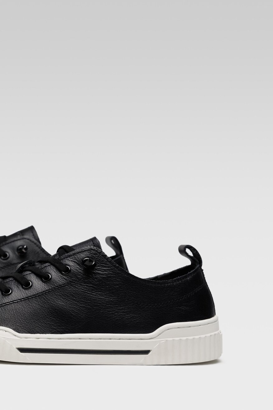 
                Gino Rossi - Skórzane półbuty czarne - 5904248706760