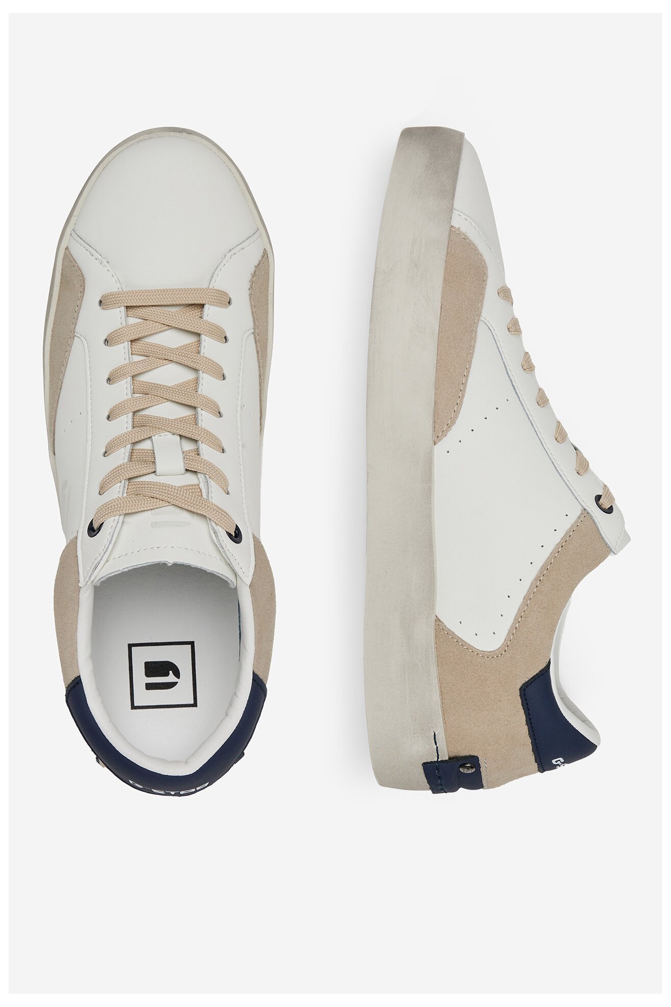 Tornacipő G-STAR RAW CADEN-01-WE FEHÉR