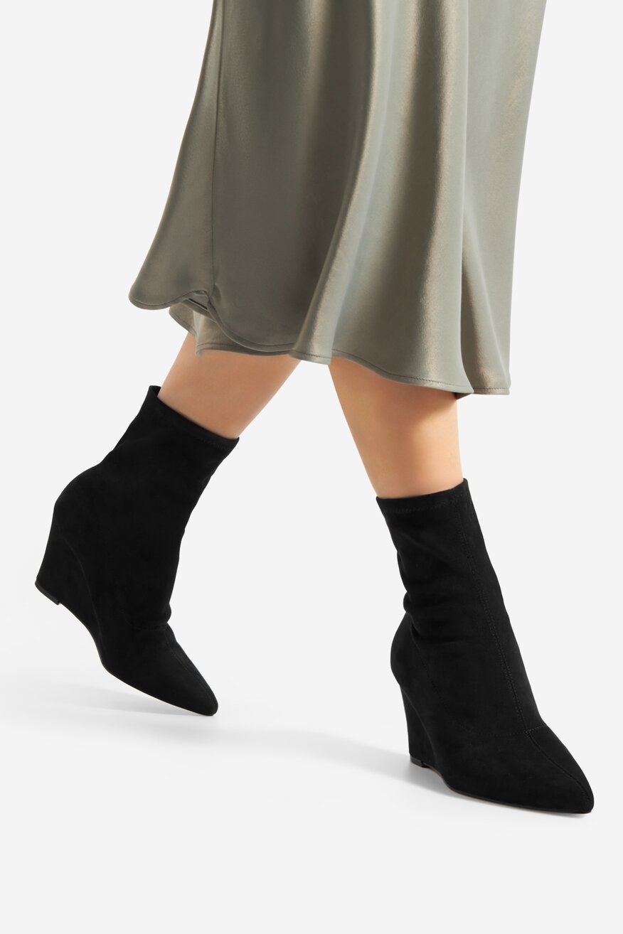 Jenny Fairy - Botki na koturnie - 5905588877967