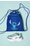 Torba za obuću Disney Classics CEO-ACCCS-AW25-208DCLS KOBALT PLAVA