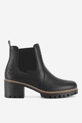 Ботильйони Rieker Y8650-00 ЧОРНИЙ