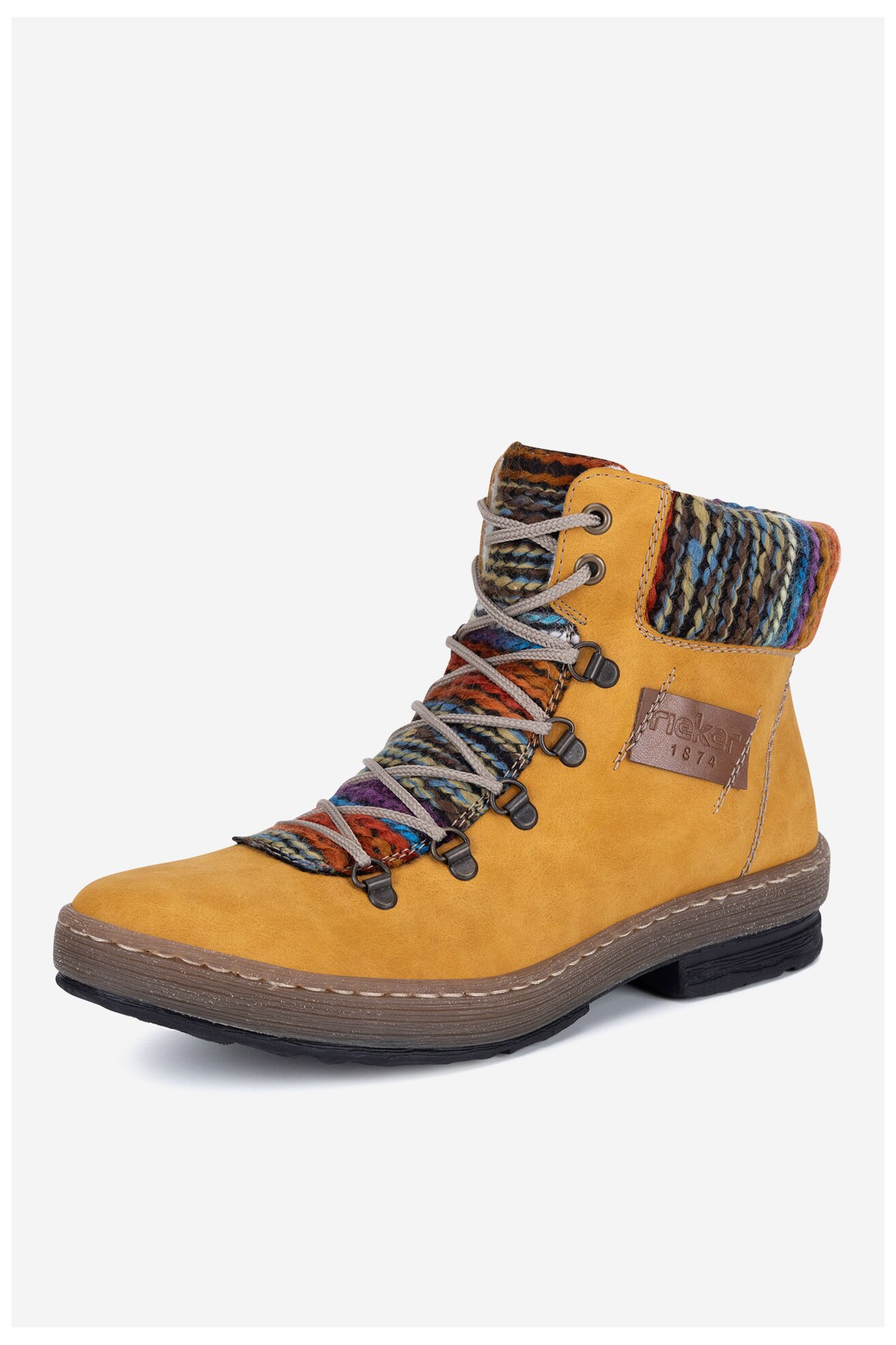 Bocanci Rieker Z6743-68 GALBEN