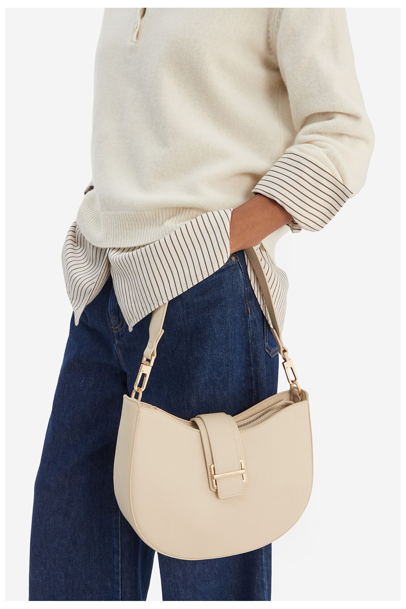 Kézitáska Gino Rossi 1-2 BÉZS