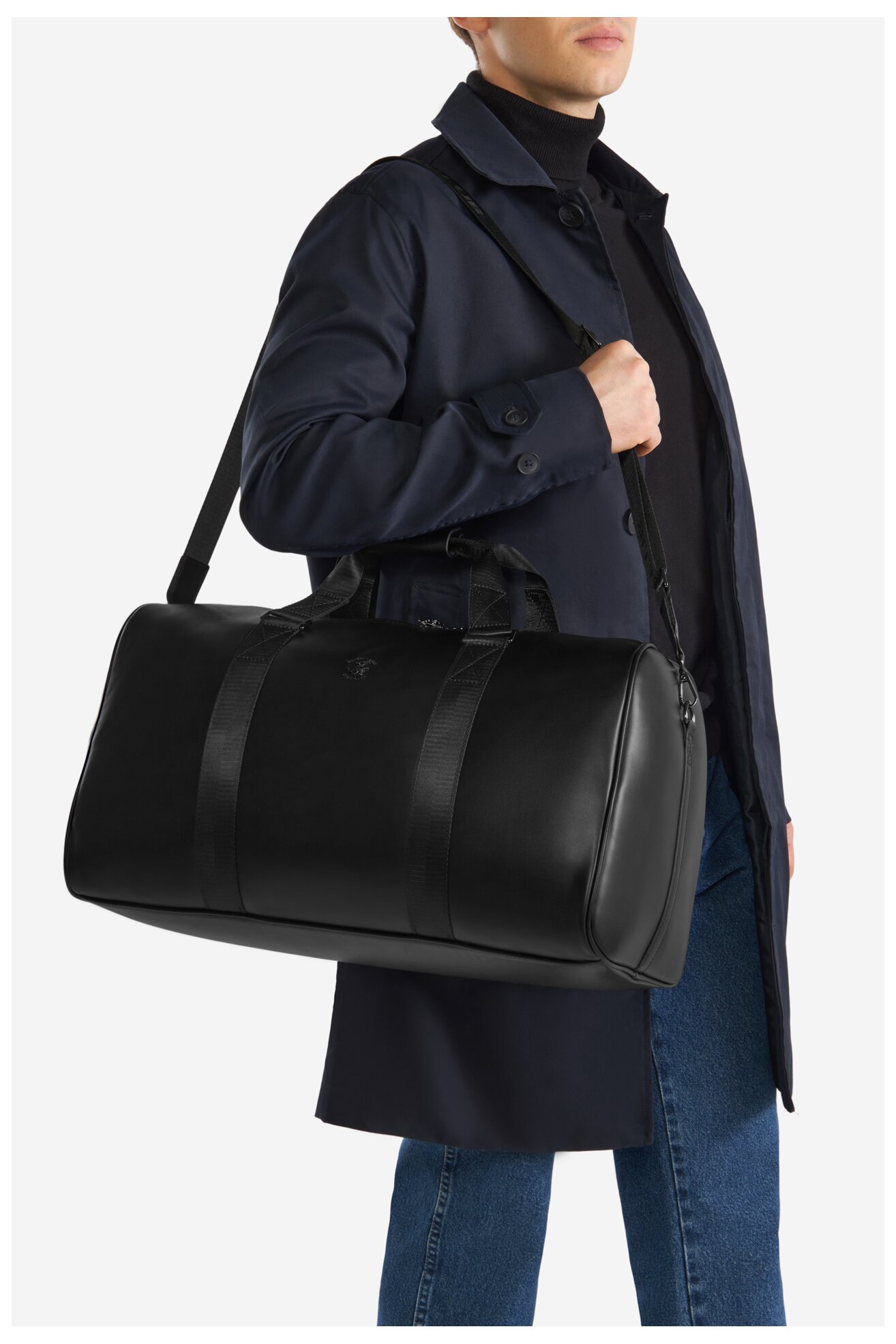 Мъжка чанта Beverly Hills Polo Club BHPC-L-015-07 ЧЕРЕН