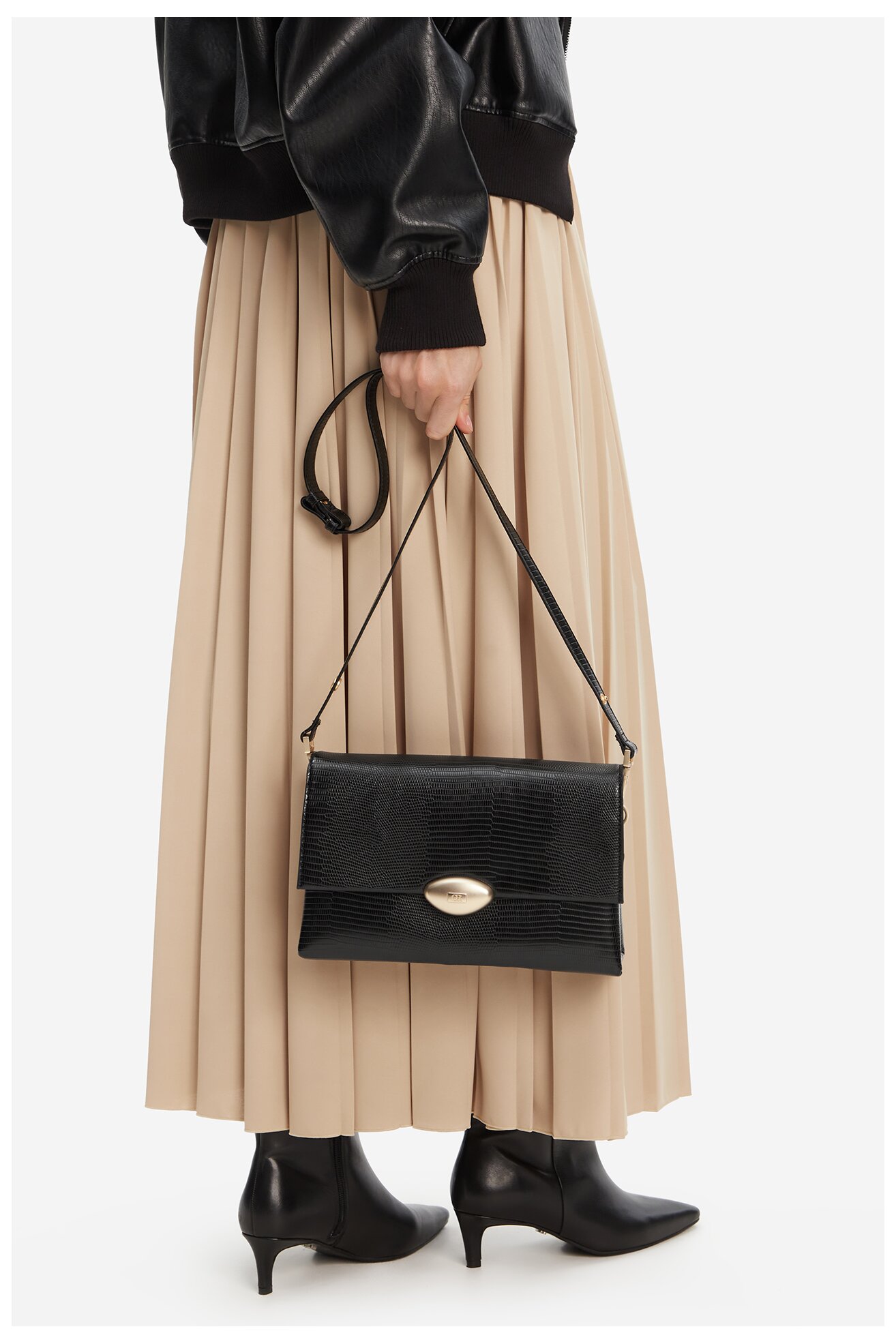 Torebka Gino Rossi CEO-LAILA-KQ034 Czarny