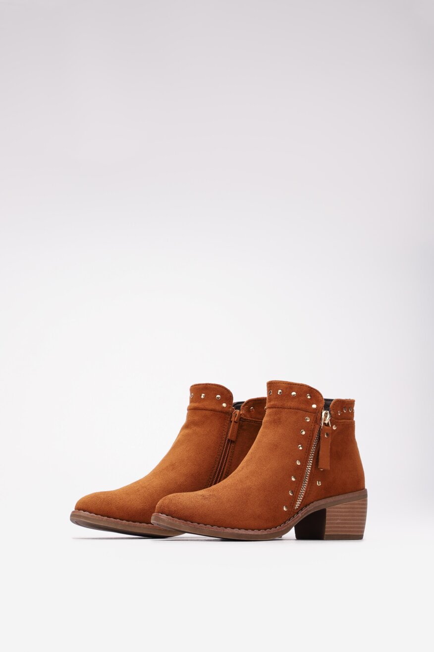 Jenny Fairy - Sztyblety na obcasie z aplikacją - 5903698152639