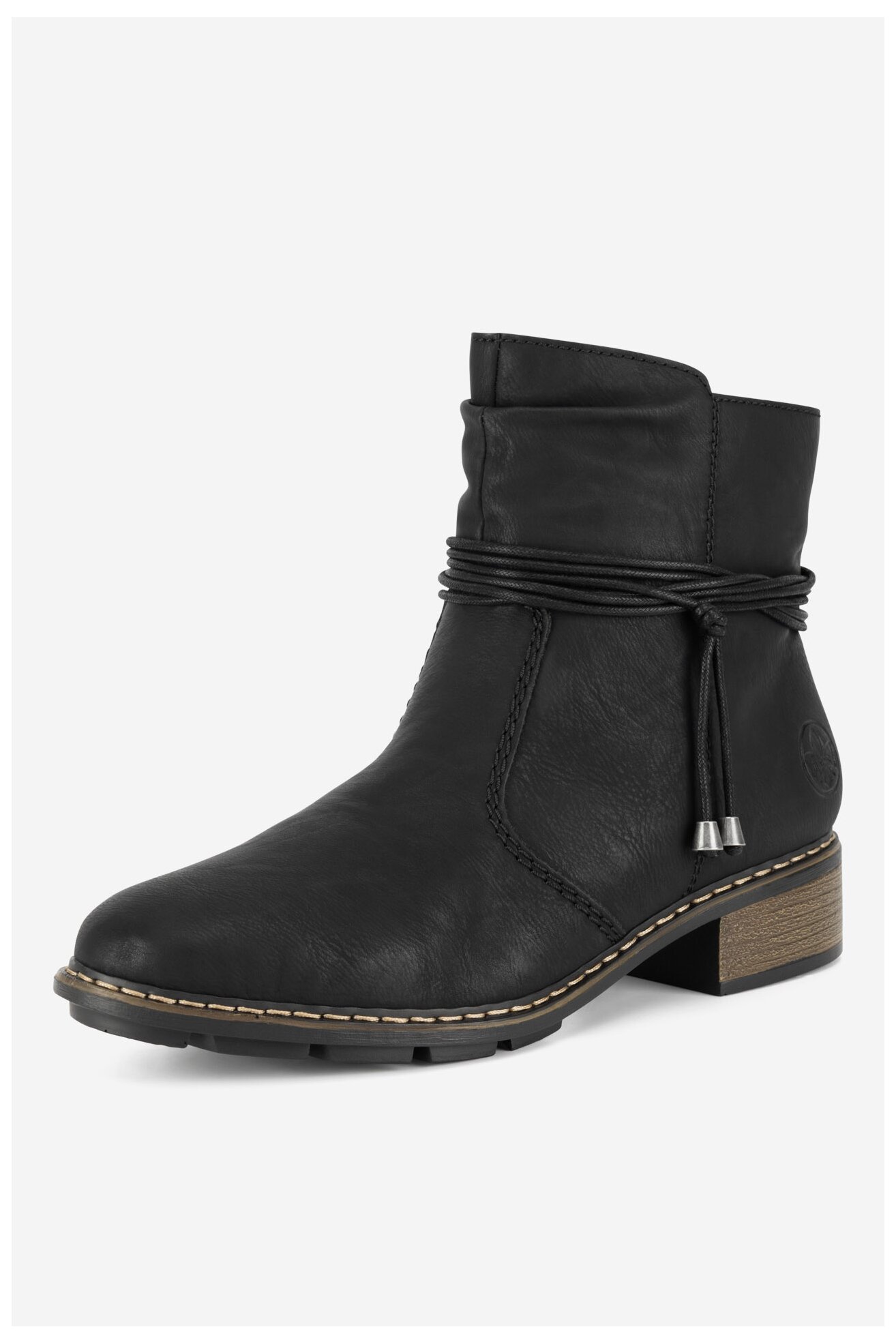 Botki Rieker 77263-00 Czarny