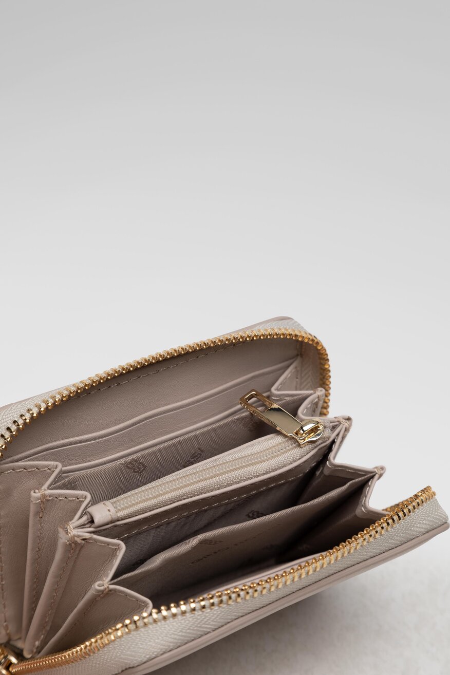 
                Gino Rossi - Mały portfel damski skórzany pastelowy - 5904248790028