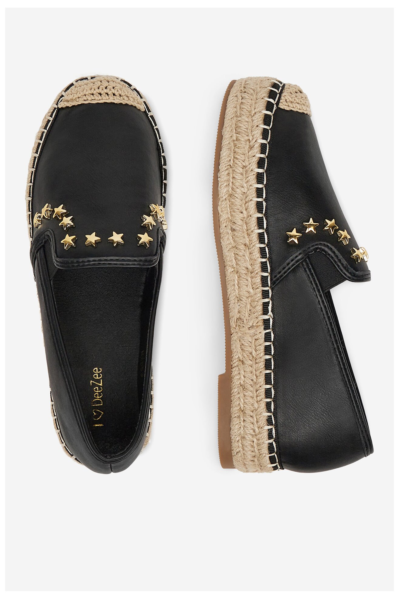 Espadrile DeeZee MSD53 NEGRU