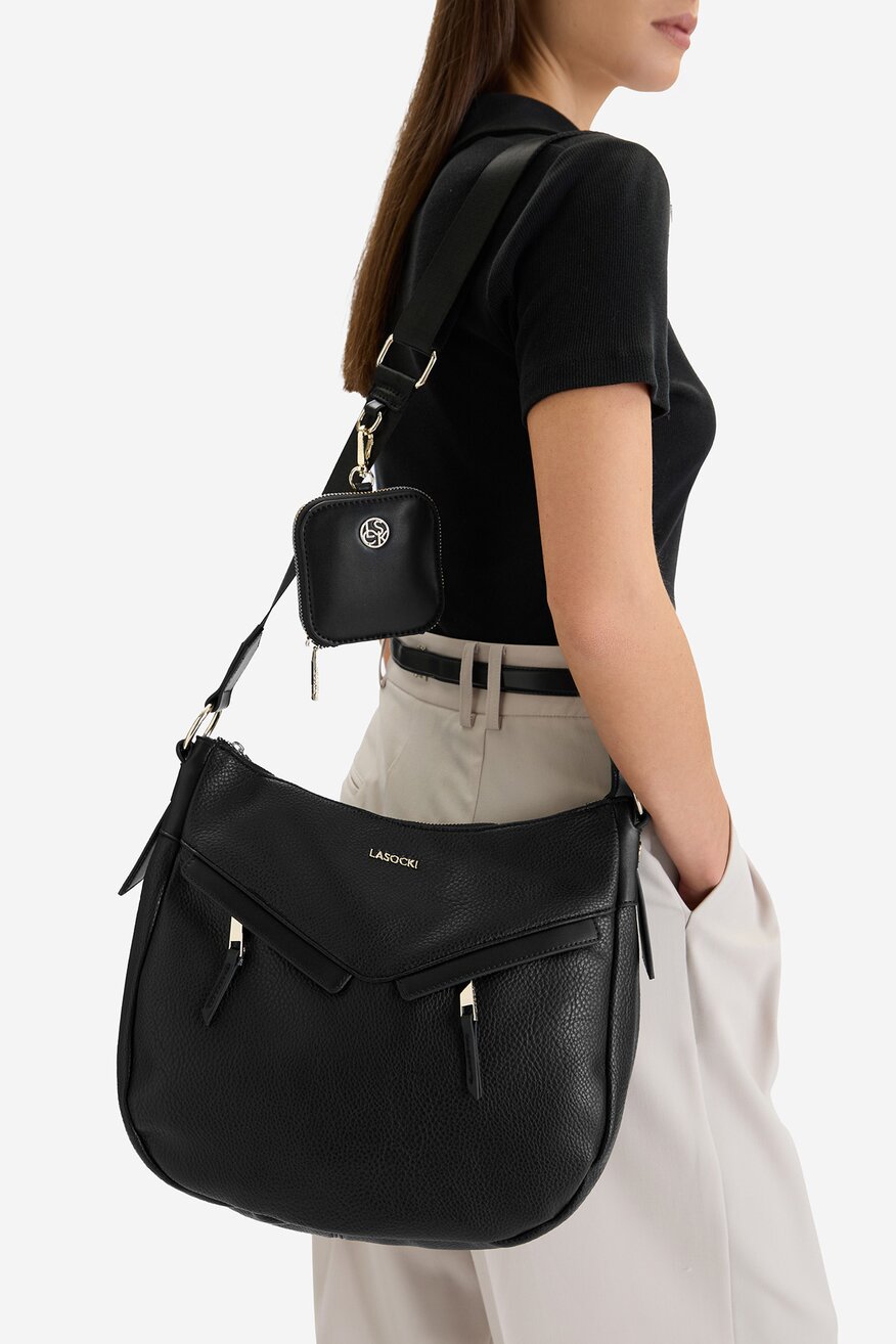 
                Дамска чанта Lasocki ЧЕРЕН - 5906751566053