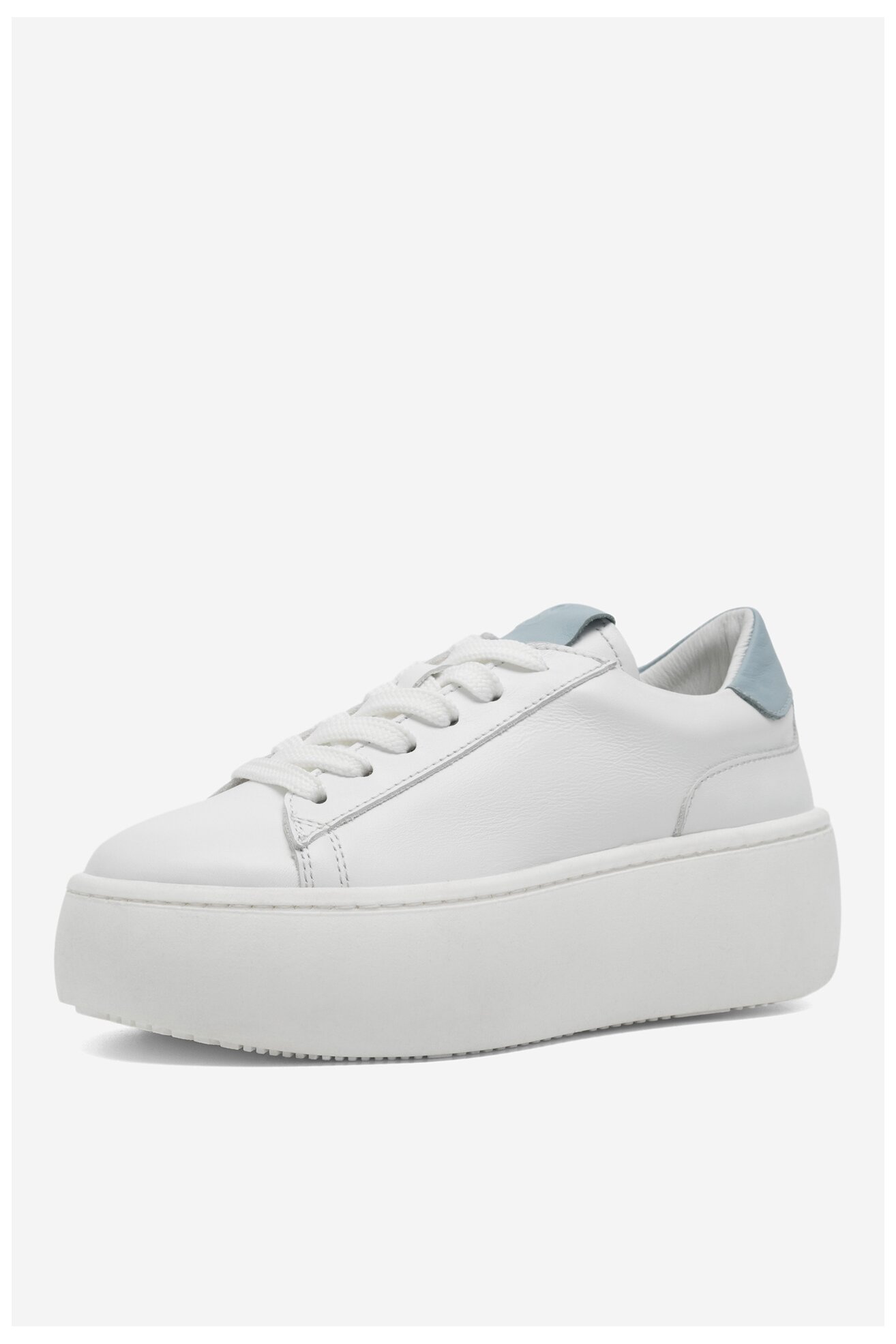 Półbuty SIMPLE AMELIA-23001 Biały