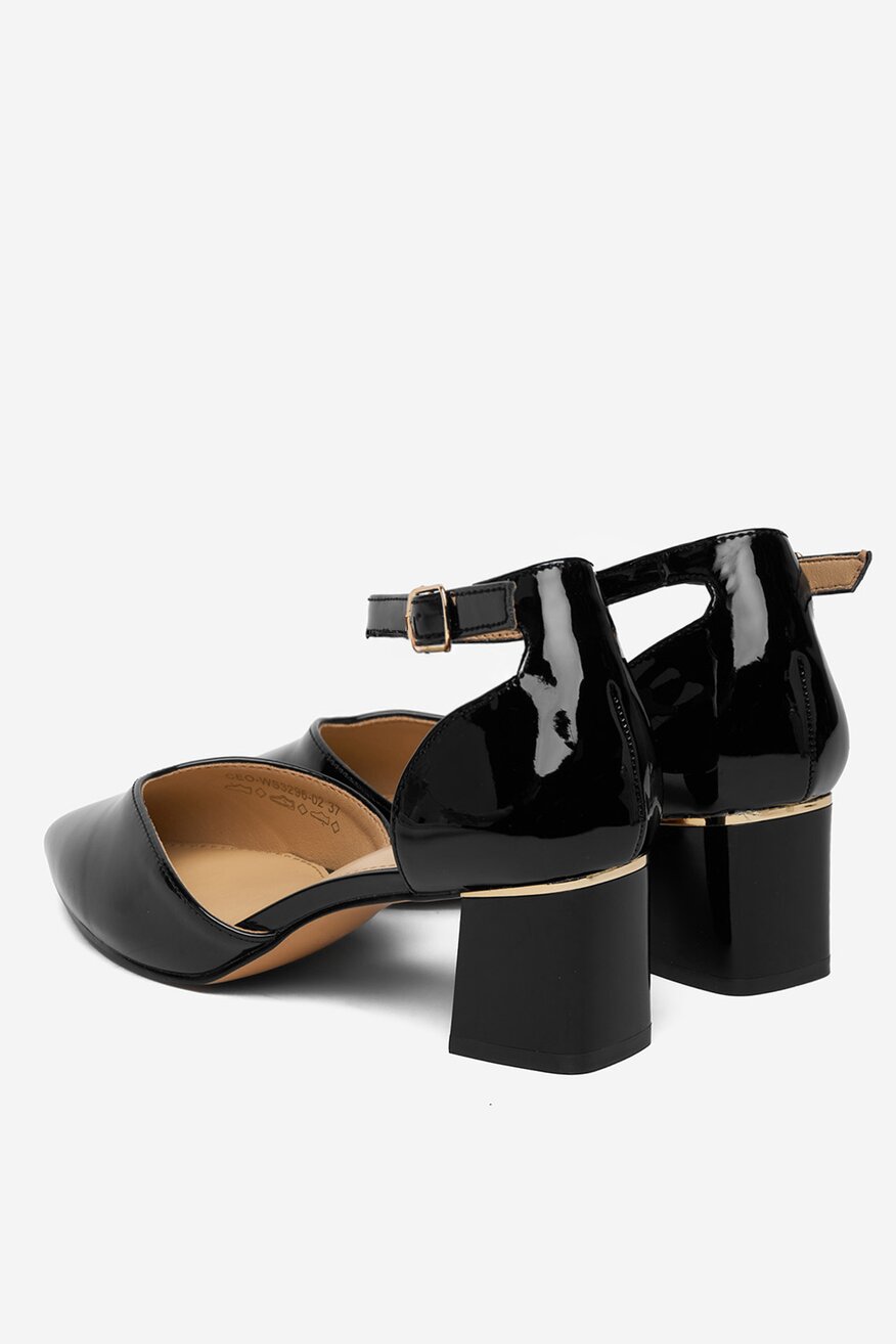 Елегантни обувки Jenny ЧЕРЕН - 5906751629093