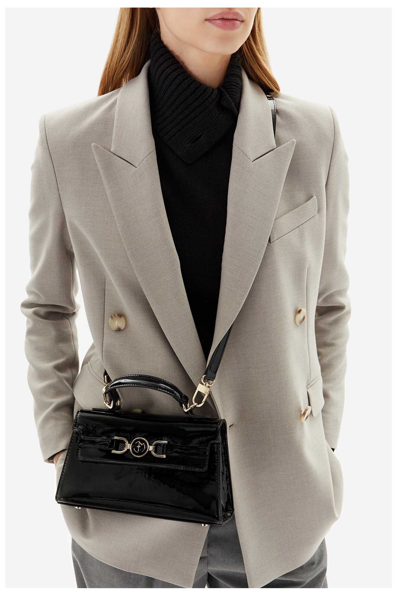 Torebka EVA MINGE EO-AMANI-KY160 Czarny