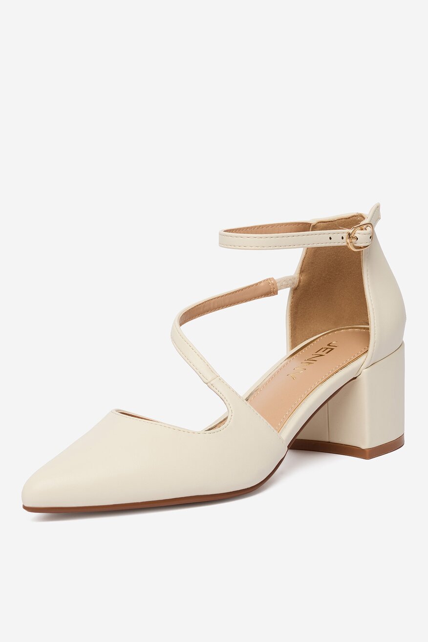 Елегантни обувки Jenny БЕЖОВ - 5906751712160