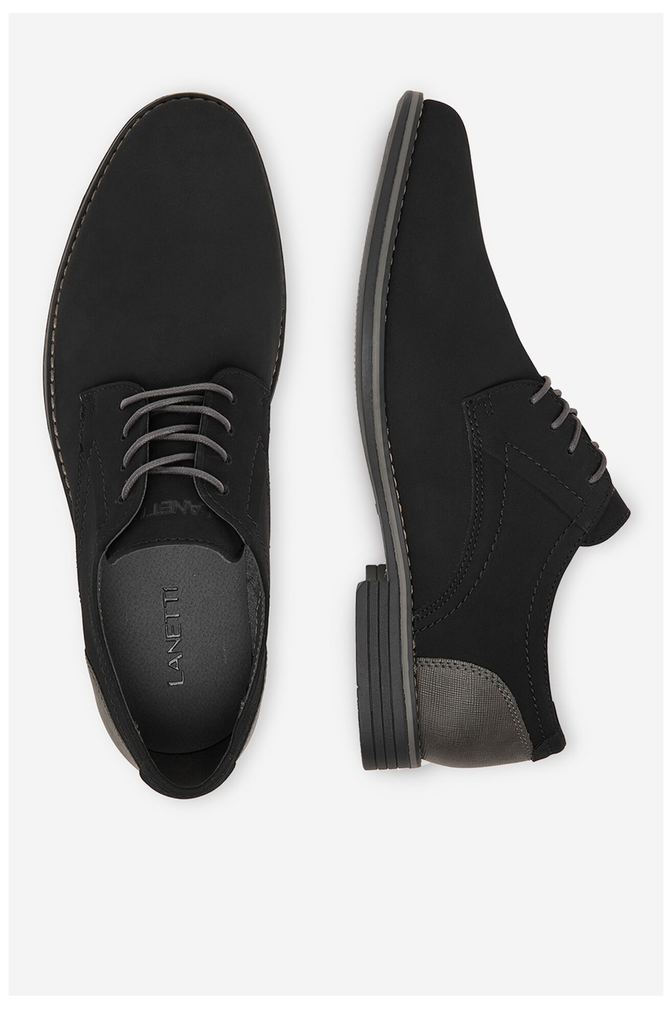 Напівчеревик Lanetti CEO-GAVI-01 MBS ЧОРНИЙ