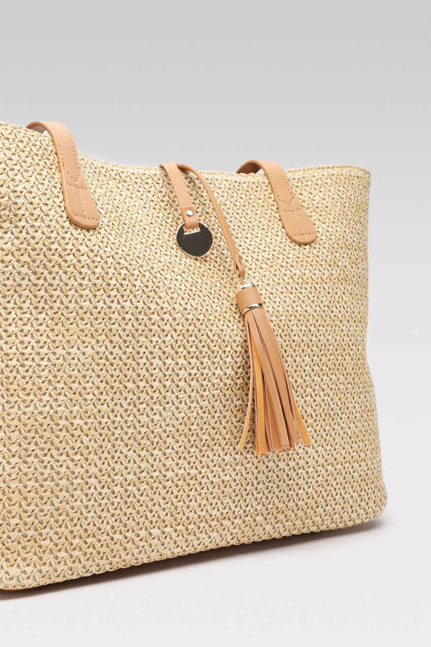 Jenny Fairy - Torebka z aplikacją brązowa - 5903698482248