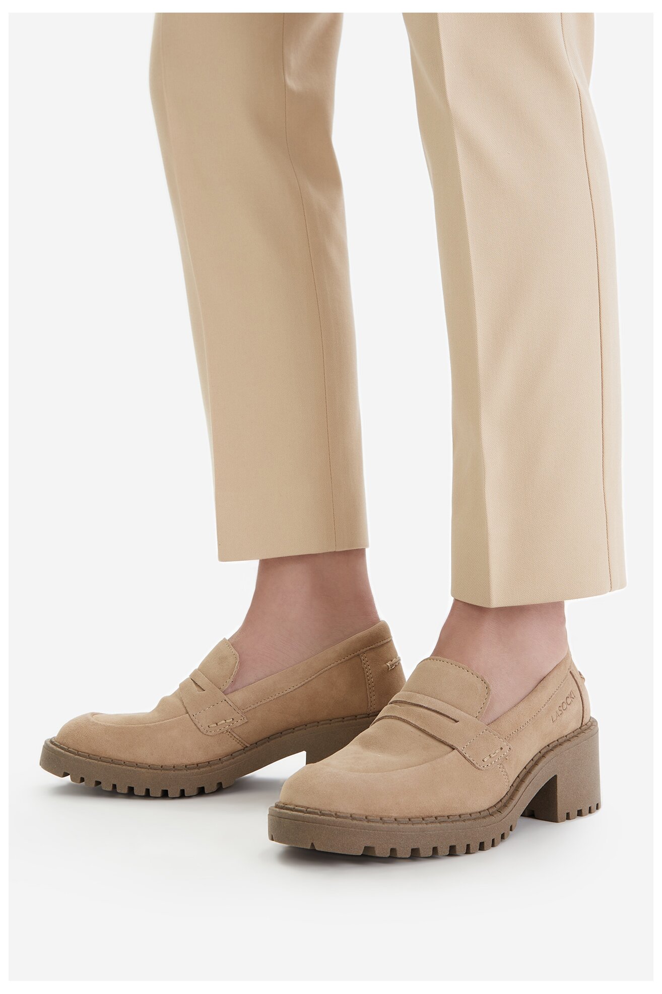 Mokaszin Lasocki CEO-WB-RONA-33 BÉZS