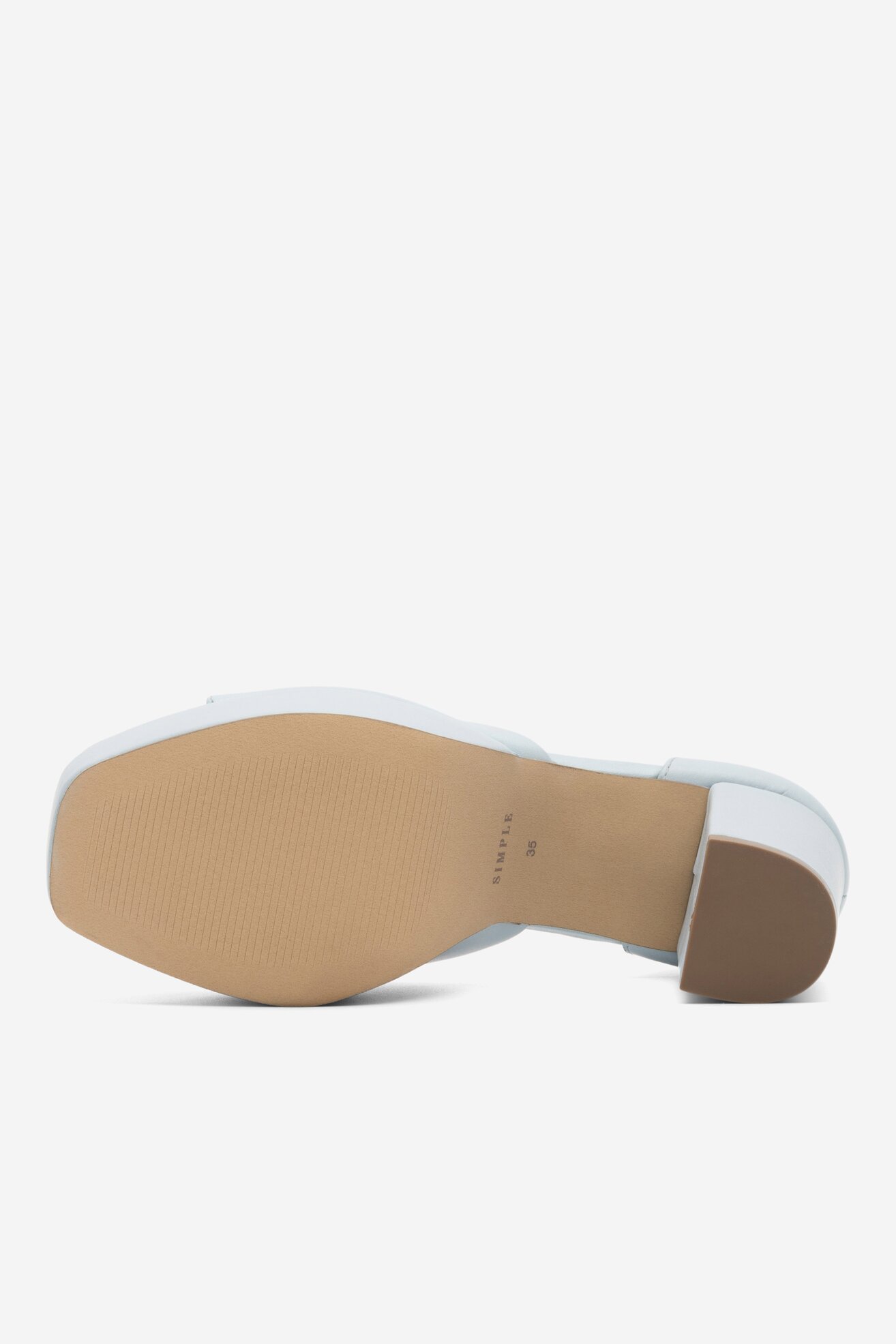 Sandały SIMPLE MURCIA-109610 Niebieski jasny