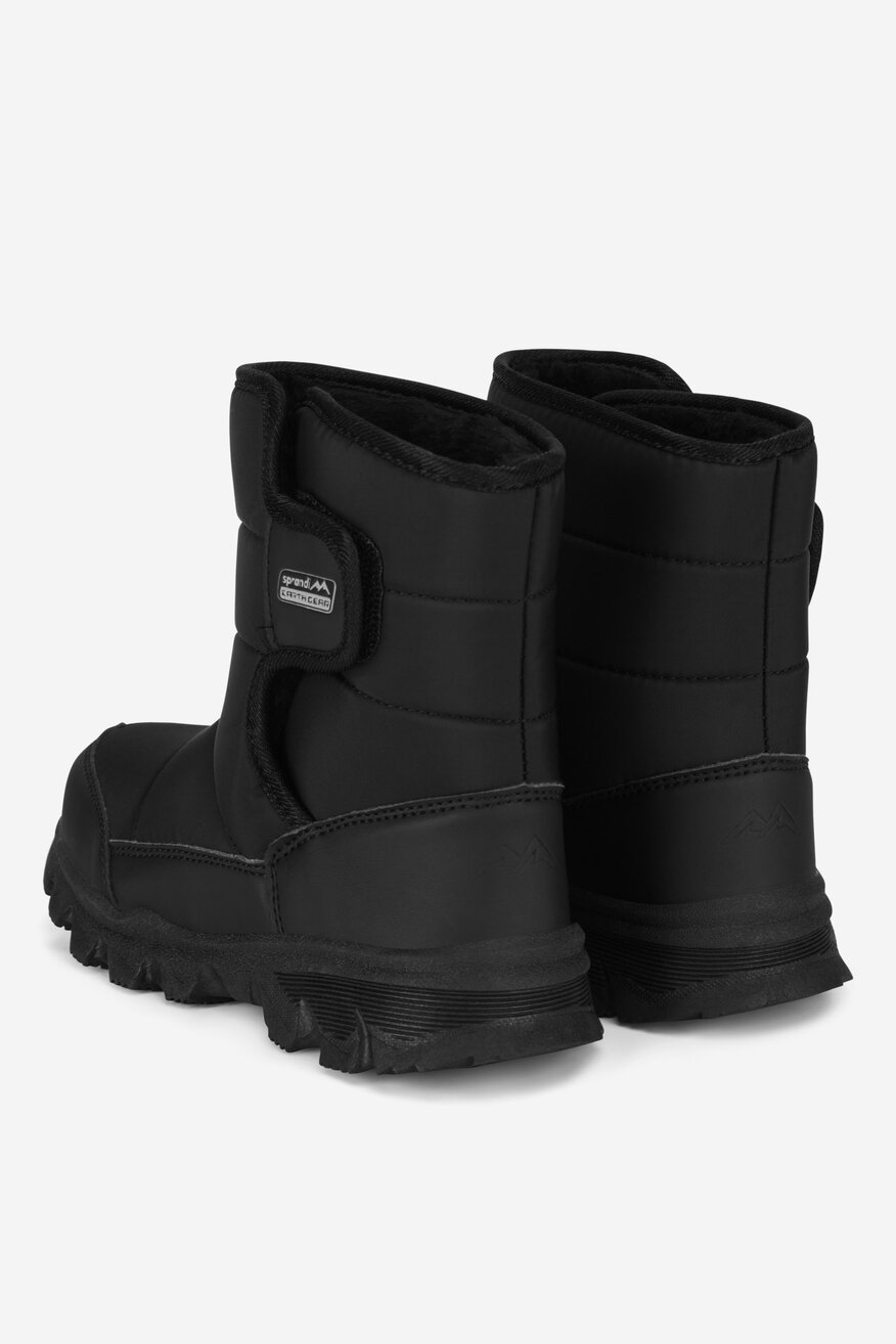 Kozačky SPRANDI EARTH GEAR ČERNÁ - 5905588903567