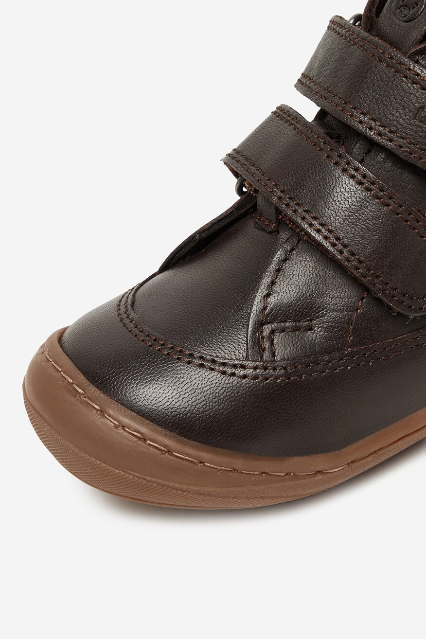 Šněrovací vyšší obuv Lasocki Kids HNĚDÁ - 5906751249116