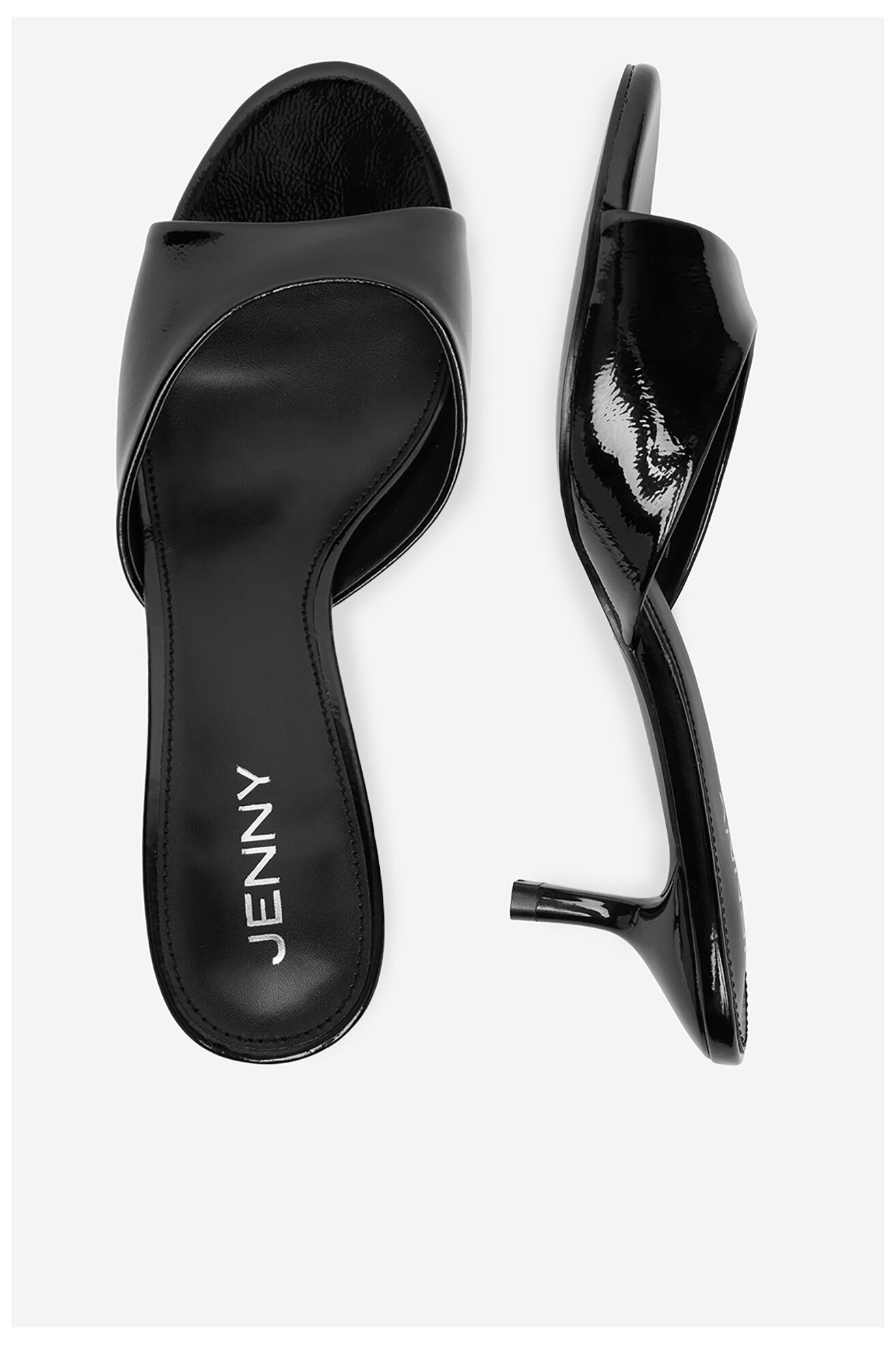 Klapki Jenny CEO-HY2369-1 Czarny