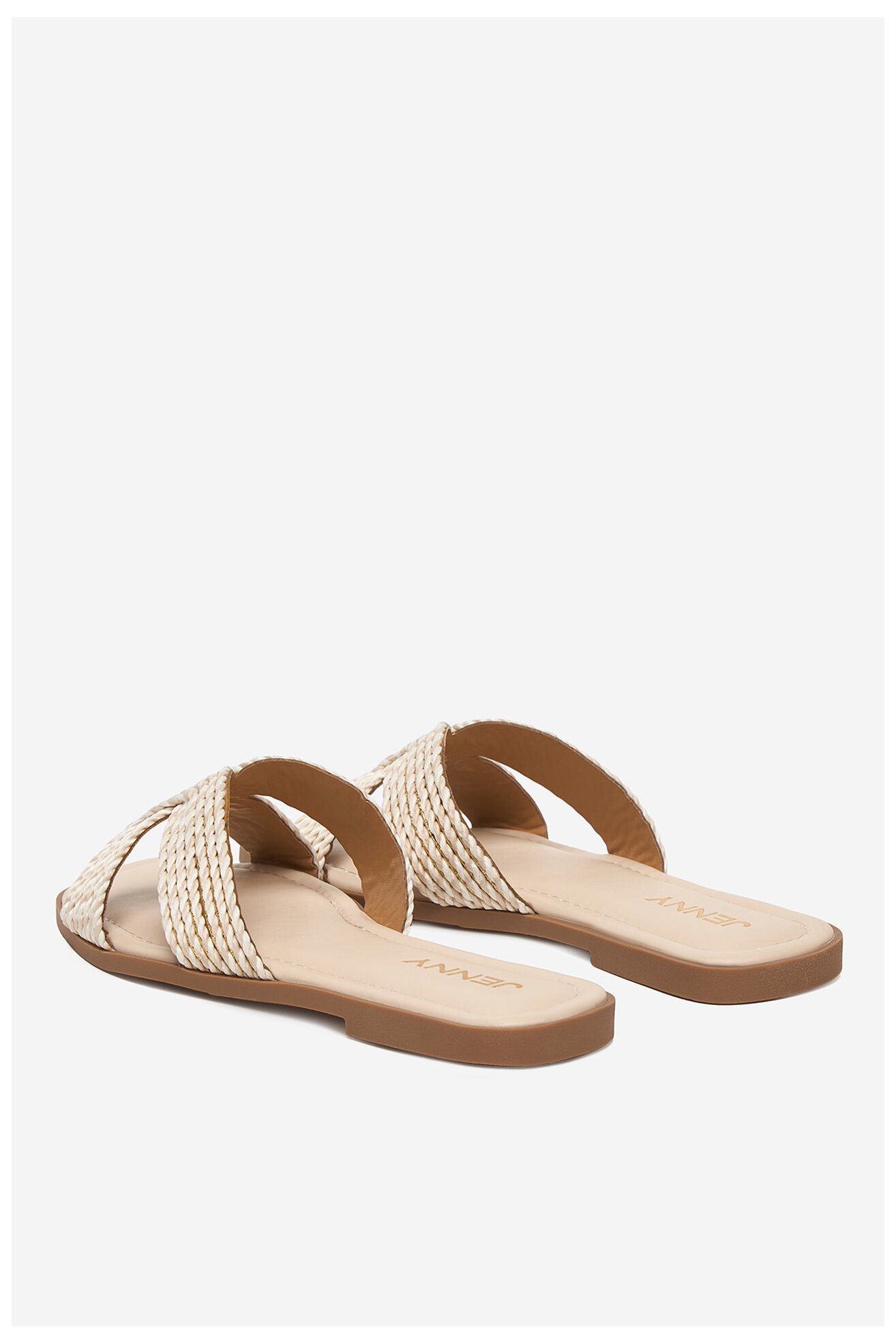 Klapki Jenny CEO-R26SS09215 Beżowy