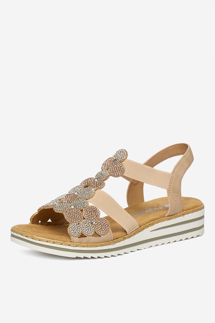 
                Сандали Rieker ЗЛАТИСТ - 5906751835357