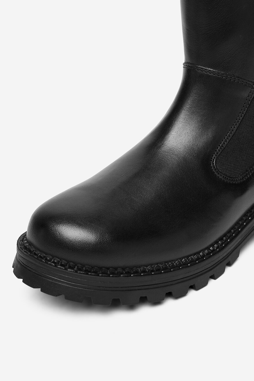 
                Badura - Kozaki skórzane - 5906751340639